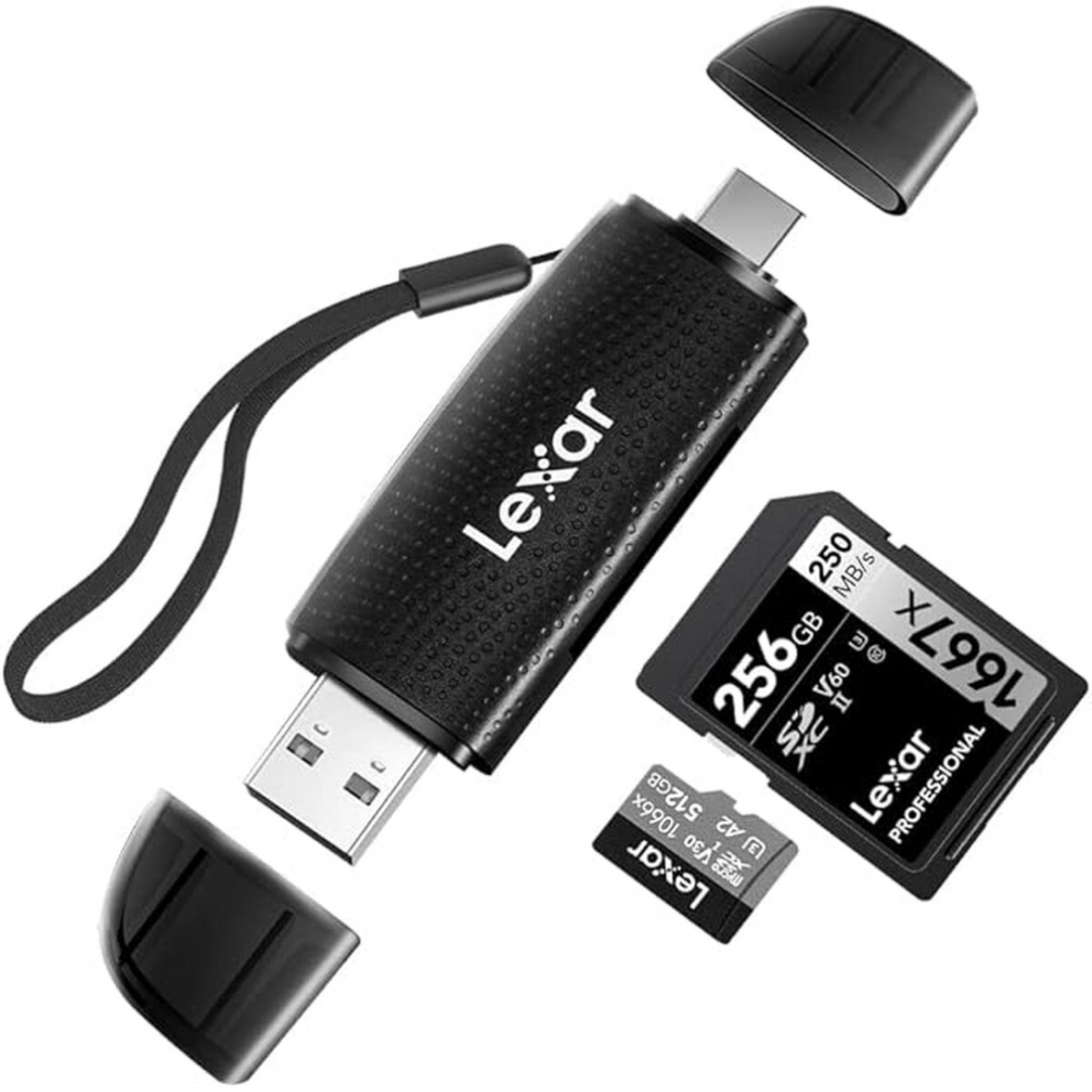 Lexar RW310 Dual-Slot USB-A/C Reader 3.2 Gen 1